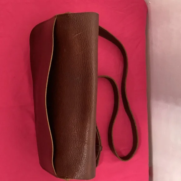 Lucky Brand Leather Bag Sz Medium - Picture 10 of 16